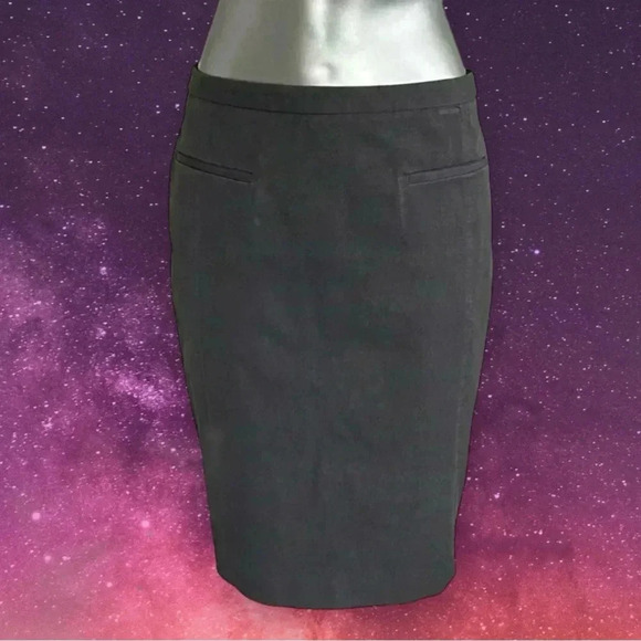 💟Women’s Banana Republic Grey Pencil  Skirt - Picture 5 of 15
